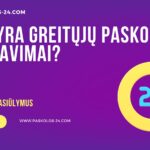 Kokie yra greitųjų paskolų reikalavimai?