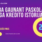 Pagalba gaunant paskolą su bloga kredito istorija