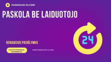 Paskola be laiduotojo