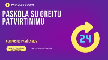 Paskola su greitu patvirtinimu